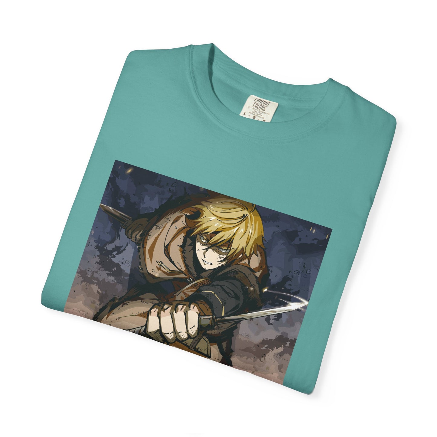Vinland Saga Thorfinn 5K Garment-Dyed T-Shirt – Premium Cotton Tee