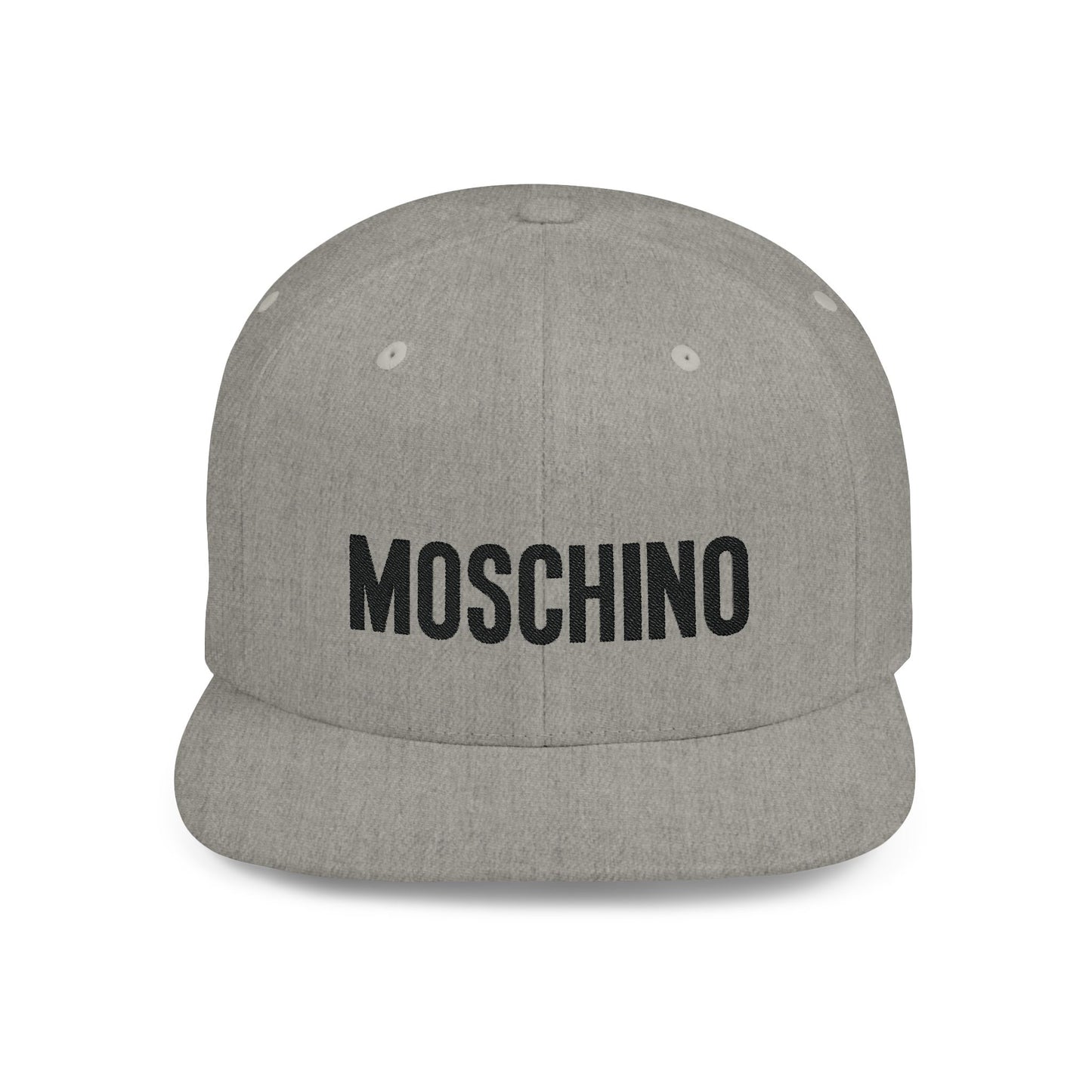 Moschino Flat Bill Snapback – Lightweight, Custom Fit, Premium Quality