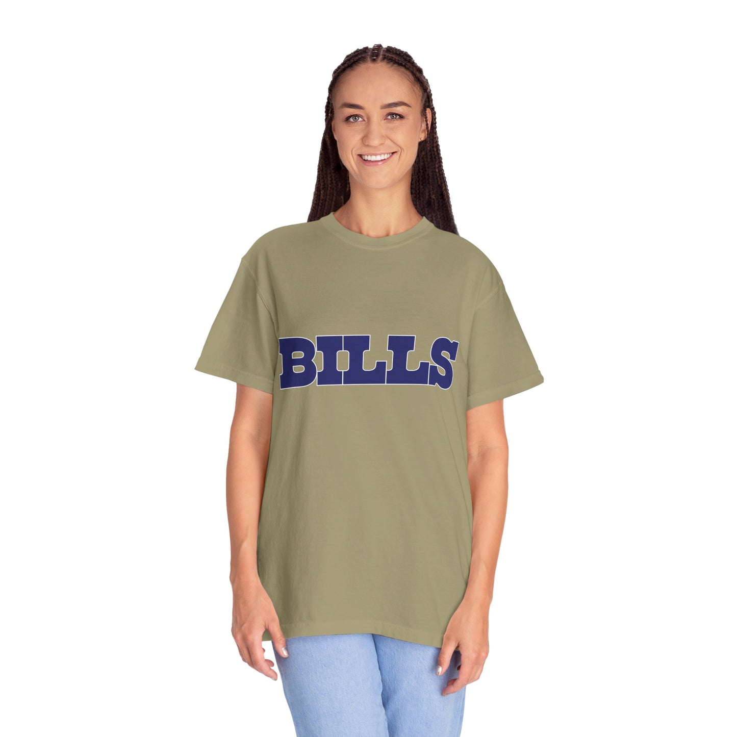 Buffalo Bills Garment-Dyed T-Shirt – Premium Cotton Tee for Customization