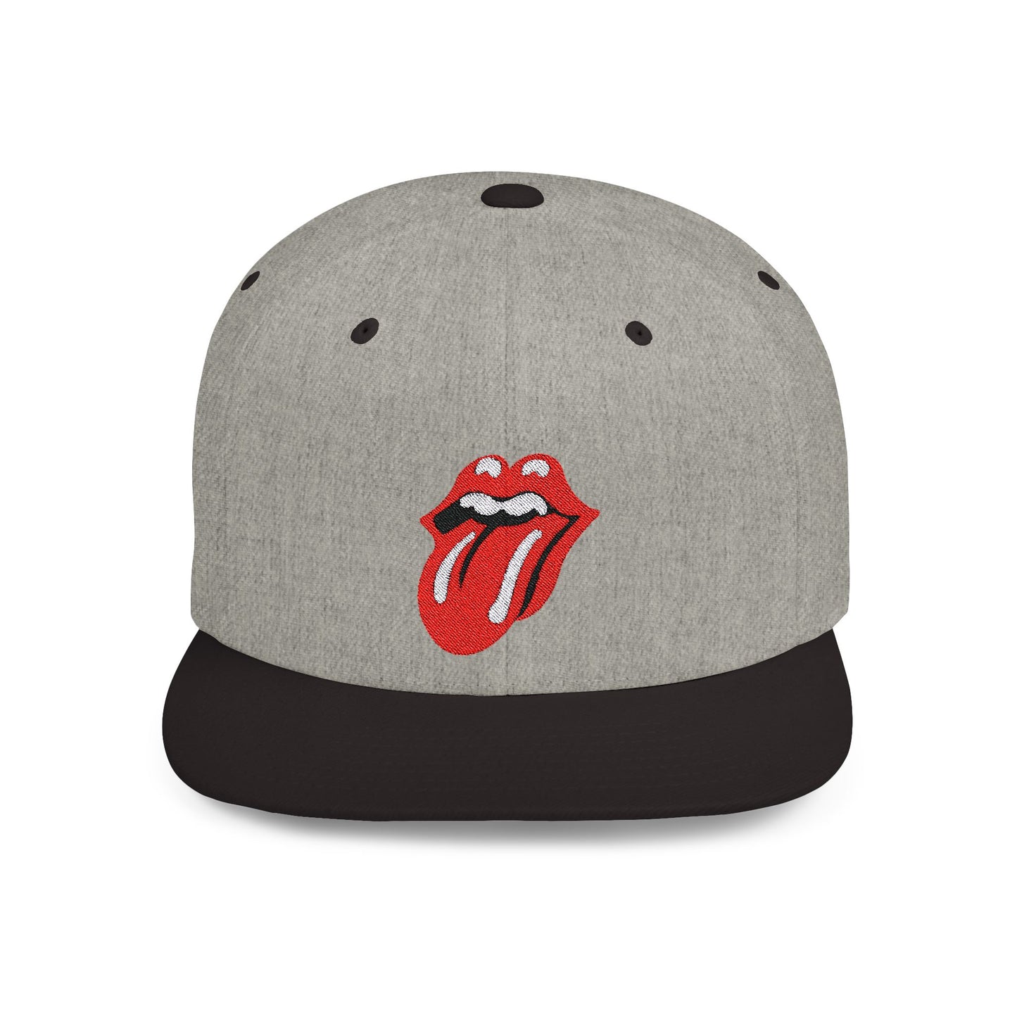 Rolling Stones Flat Bill Snapback – Lightweight, Custom Fit, Premium Quality