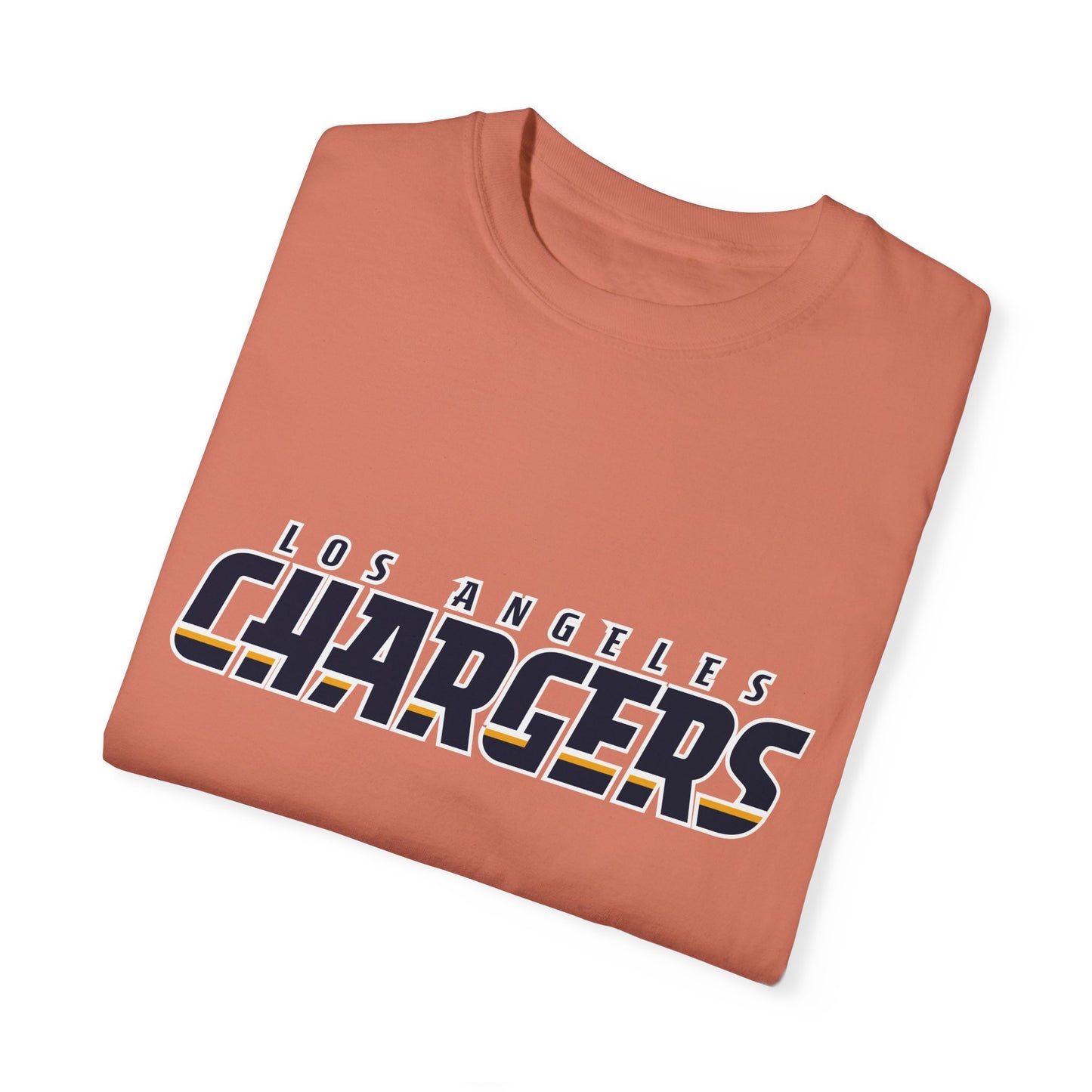 Los Angeles Chargers Gear Garment-Dyed T-Shirt – Premium Cotton Tee for Customization