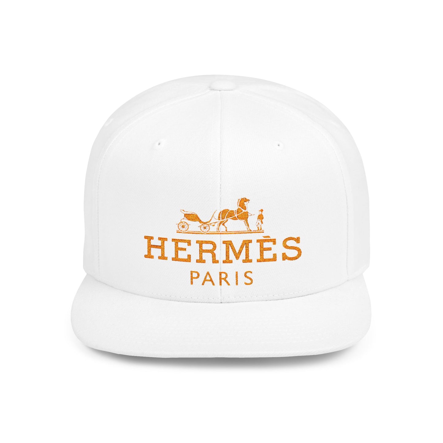 Hermès Paris Flat Bill Snapback – Lightweight, Custom Fit, Premium Quality