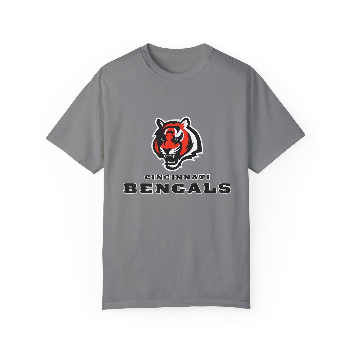 Cincinnati Bengals Gear Garment-Dyed T-Shirt – Premium Cotton Tee for Customization