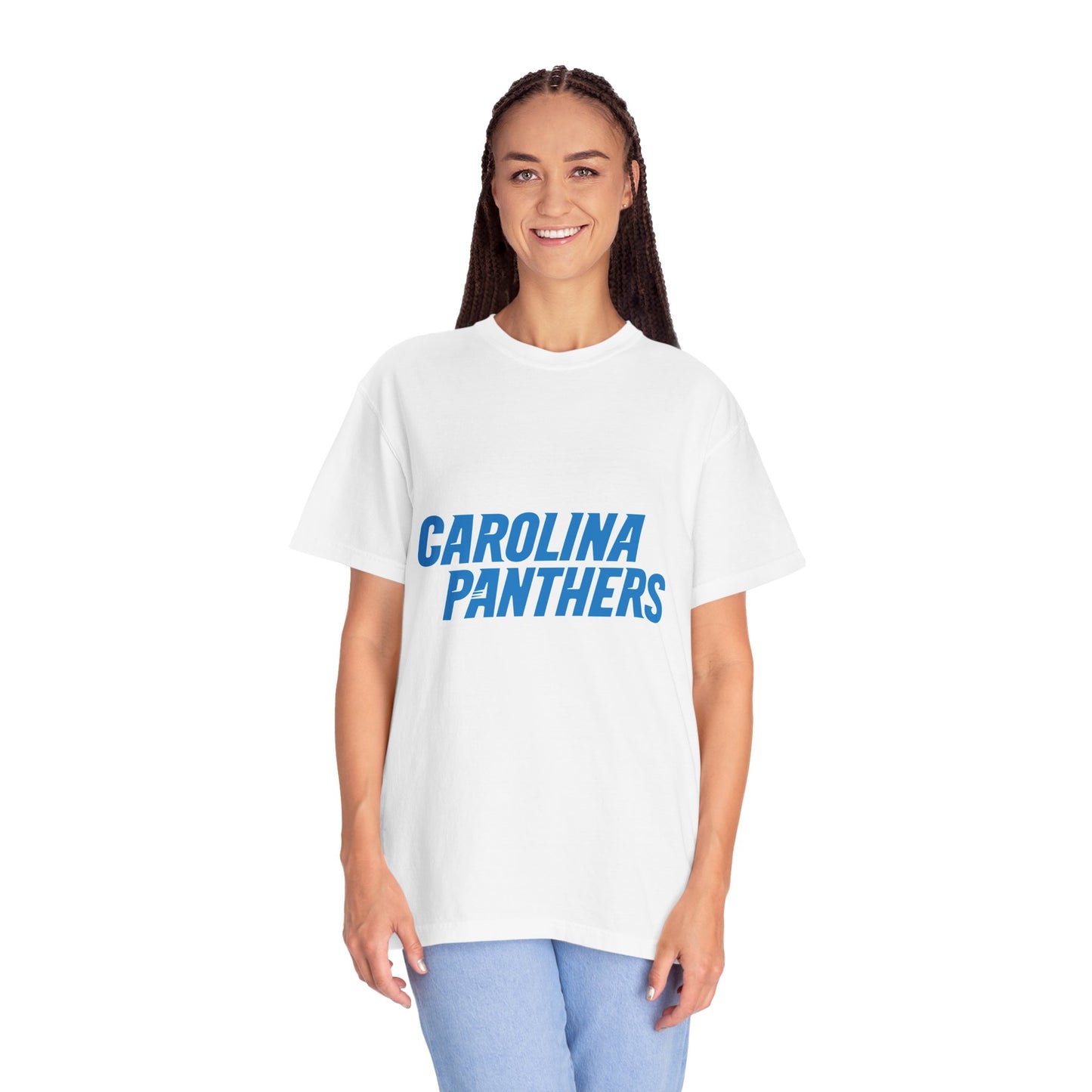 Carolina Panthers Garment-Dyed T-Shirt – Premium Cotton Tee for Customization