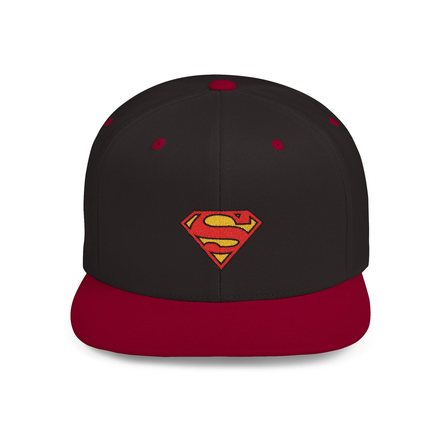 Superman Flat Bill Snapback – Lightweight, Custom Fit, Premium Quality