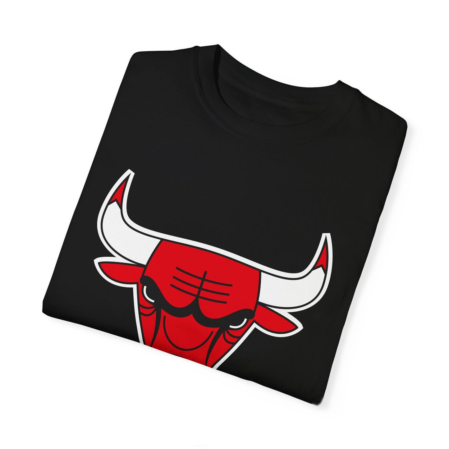 Chicago Bulls Built Different Garment-Dyed T-Shirt – Premium Cotton Tee for Customization