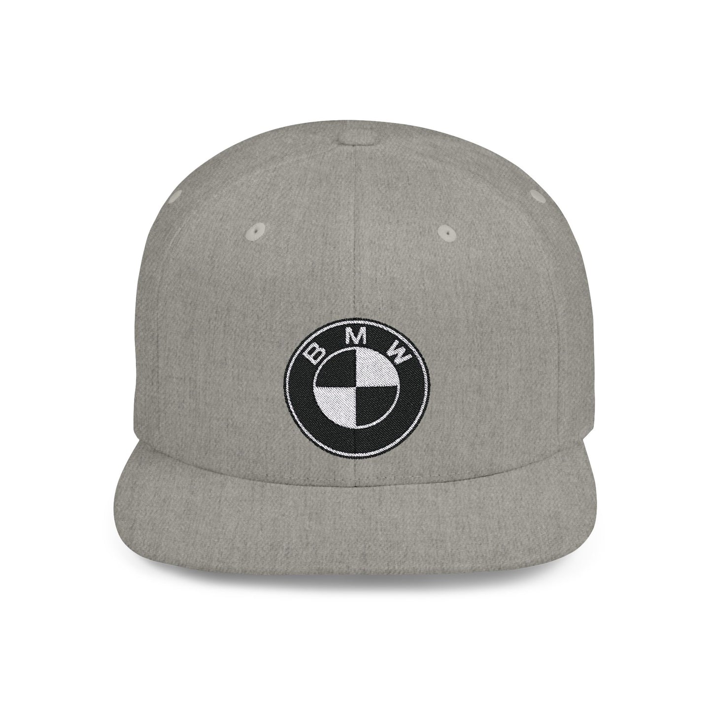 BMW Auto Flat Bill Snapback – Lightweight, Custom Fit, Premium Quality