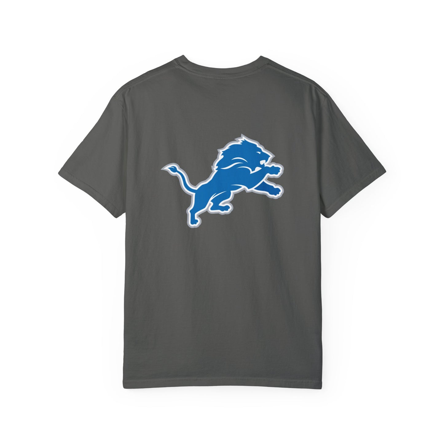 Detroit Lions Merchandise Garment-Dyed T-Shirt – Premium Cotton Tee for Customization