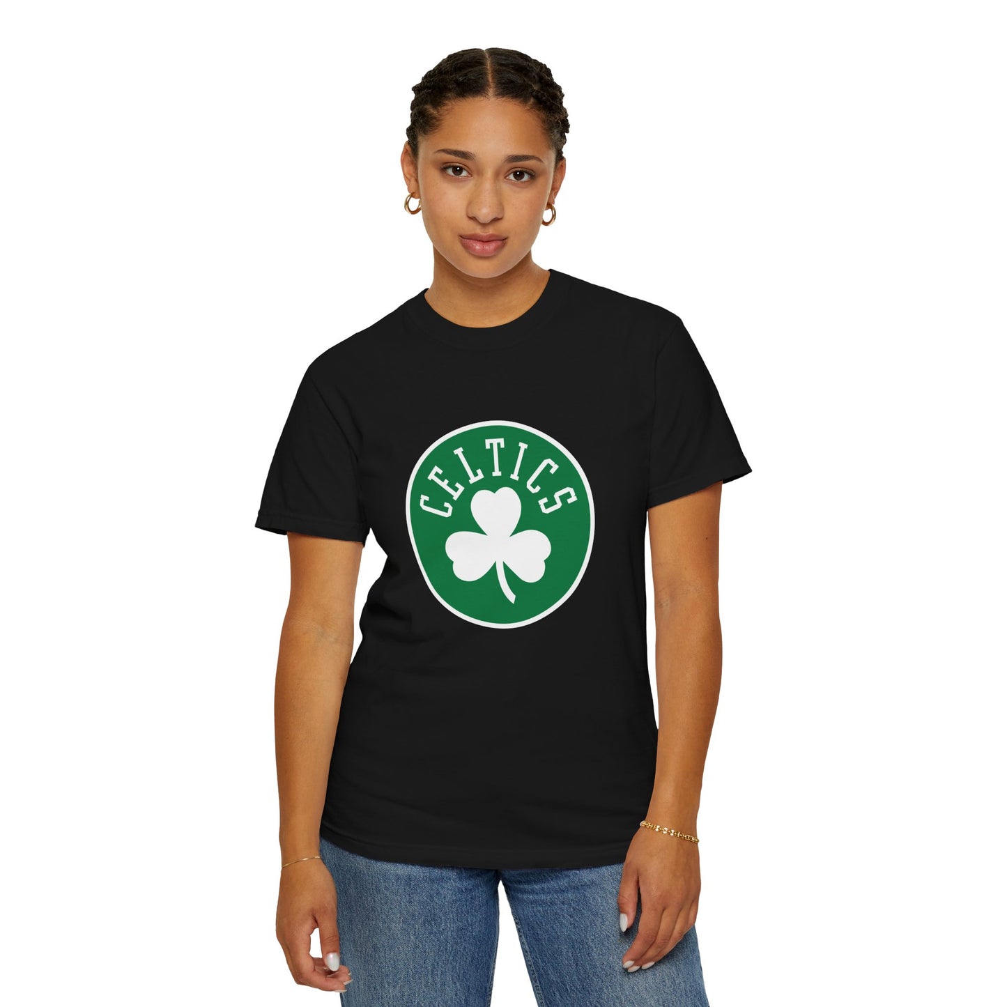 Boston Celtics Hoop Lifestyle Garment-Dyed T-Shirt – Premium Cotton Tee for Customization