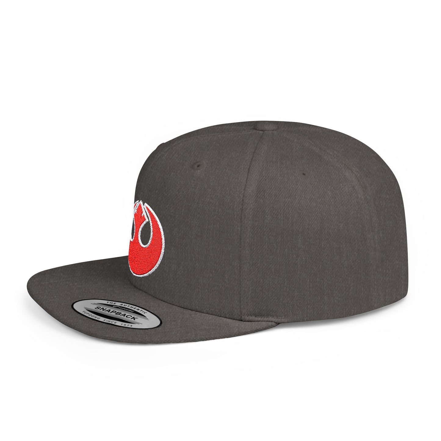 Rebel Alliance Flat Bill Snapback – Lightweight, Custom Fit, Premium Quality