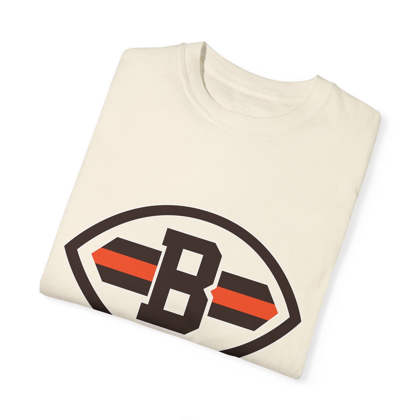 Cleveland Browns Game Day Gear Garment-Dyed T-Shirt – Premium Cotton Tee for Customization