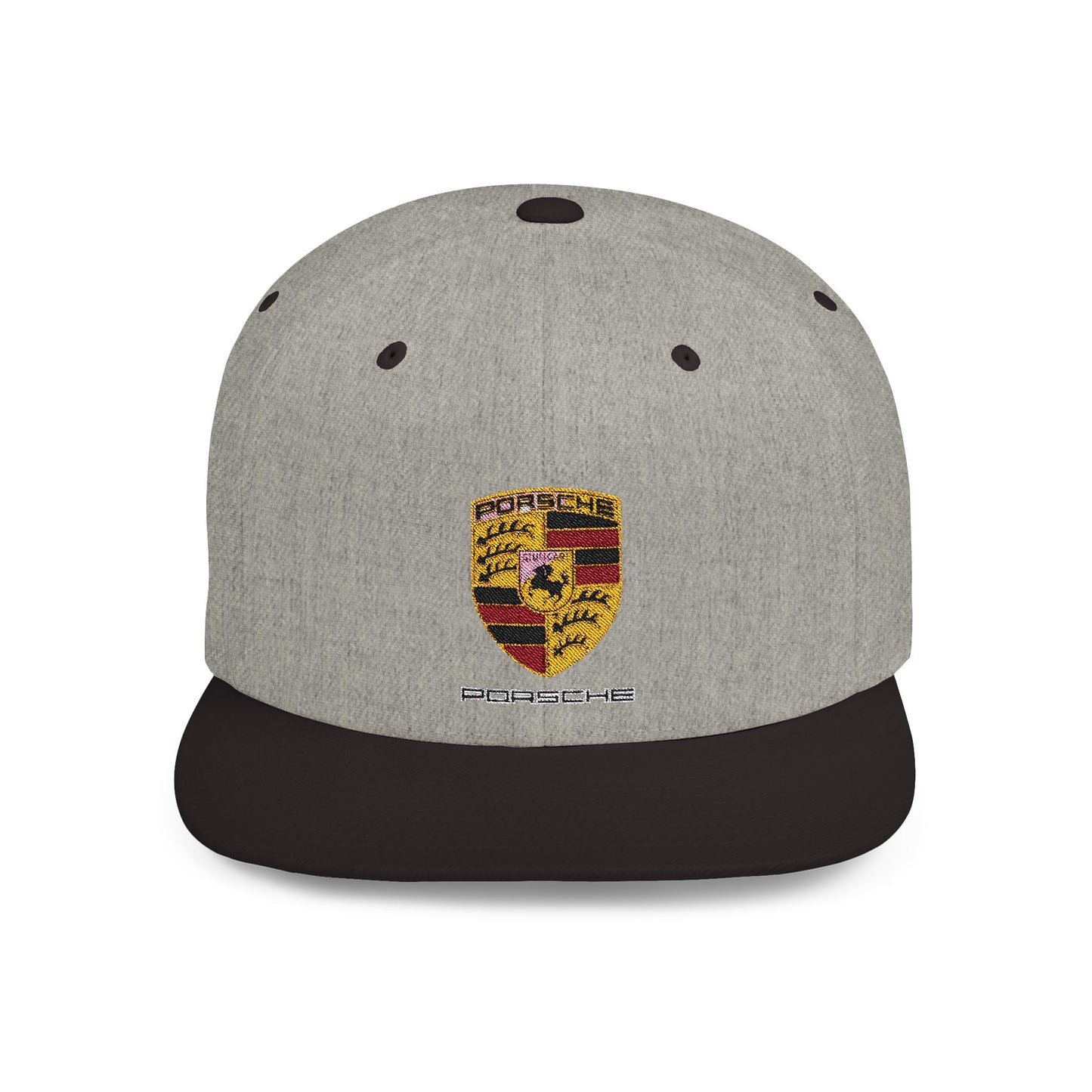 Porsche Flat Bill Snapback – Lightweight, Custom Fit, Premium Quality