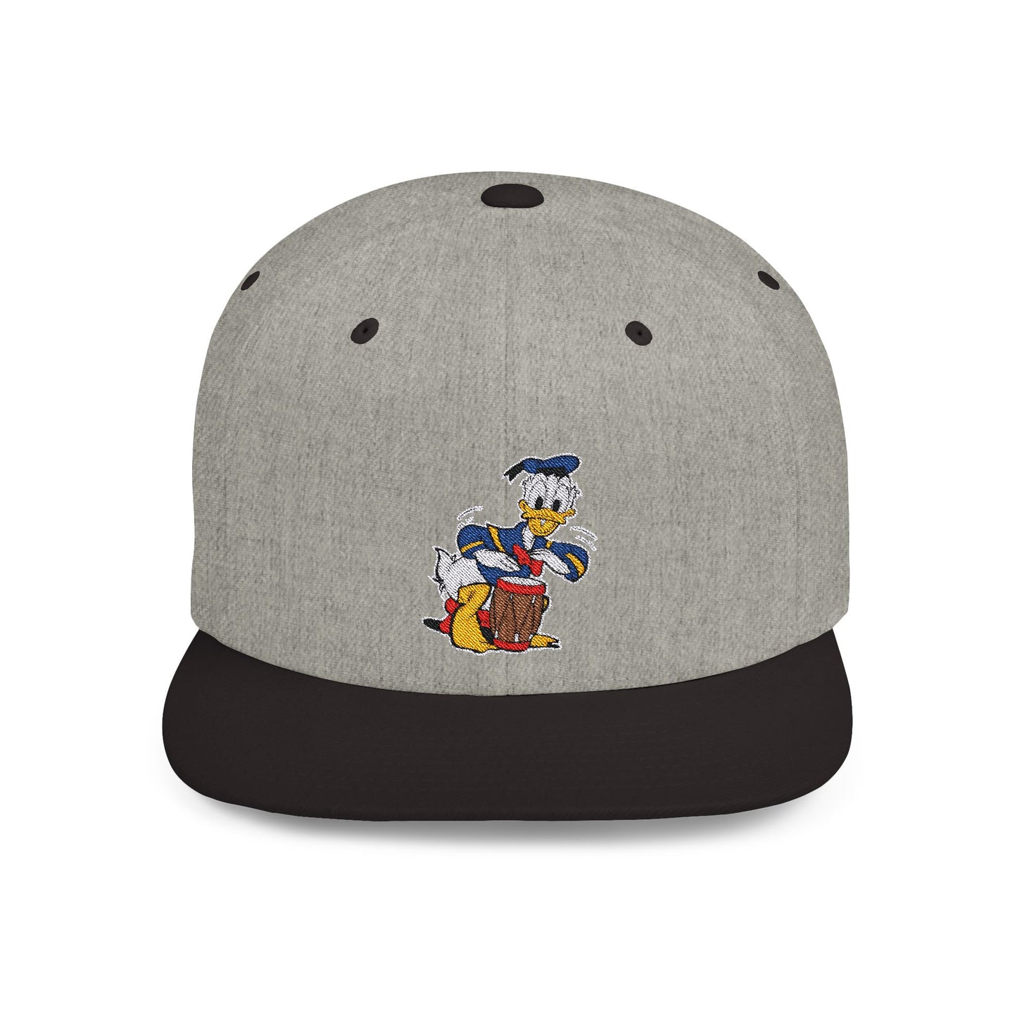 Donald Duck Trumping Flat Bill Snapback – Lightweight, Custom Fit, Premium Quality