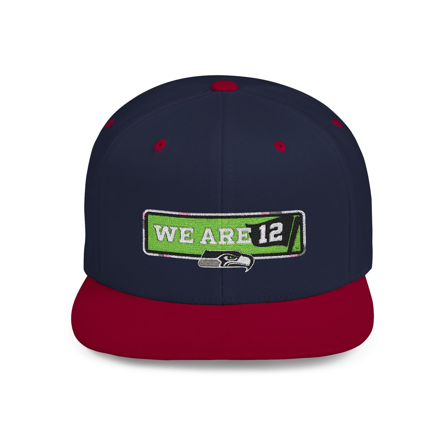 Seattle Seahawks We Are 12 Flat Bill Snapback – Lightweight, Custom Fit, Premium Quality