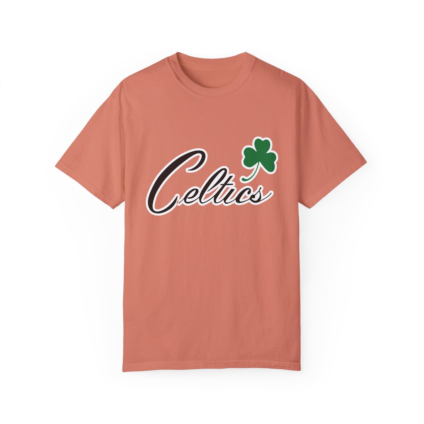 Boston Celtics Game Day Vibes Style Garment-Dyed T-Shirt – Premium Cotton Tee for Customization