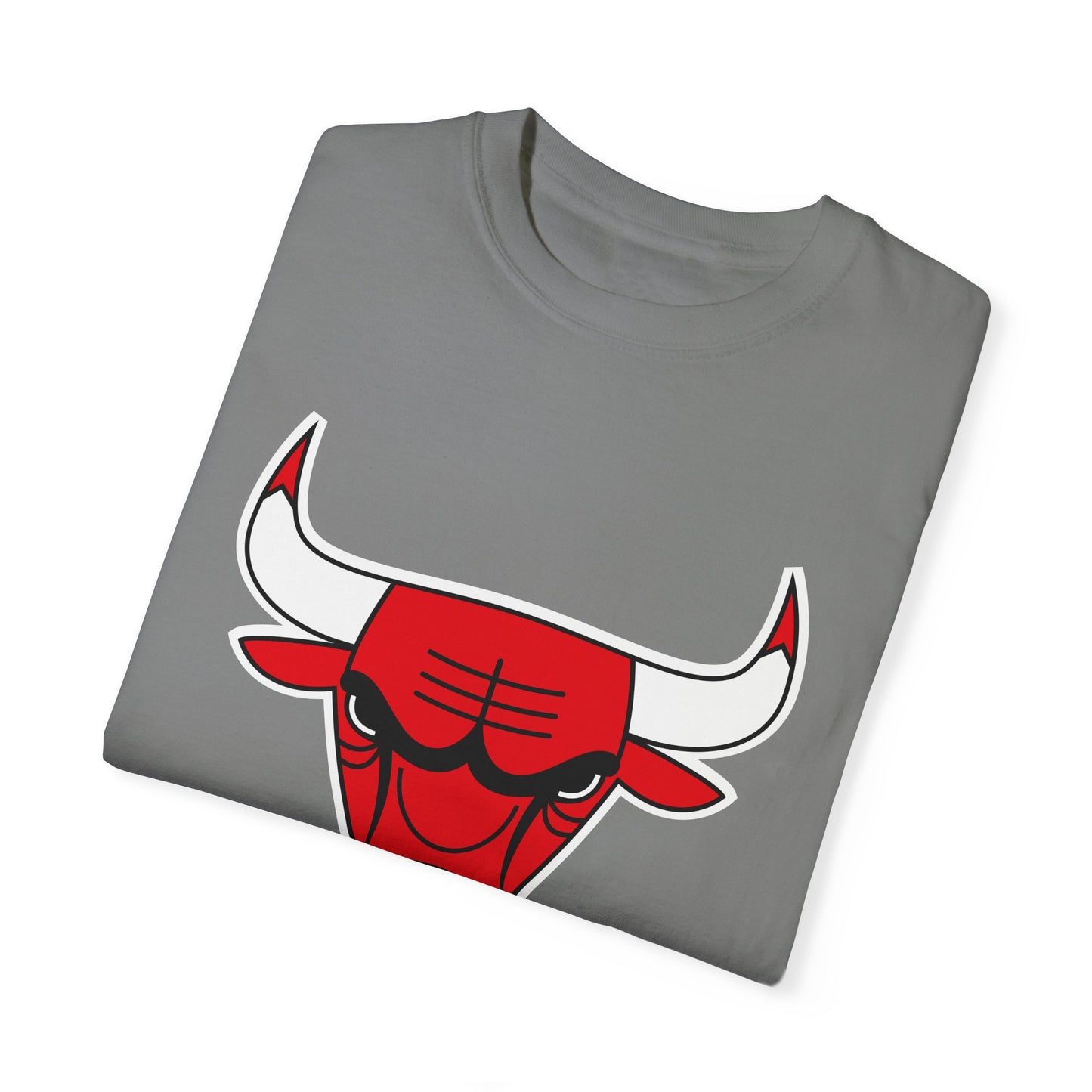 Chicago Bulls Built Different Garment-Dyed T-Shirt – Premium Cotton Tee for Customization