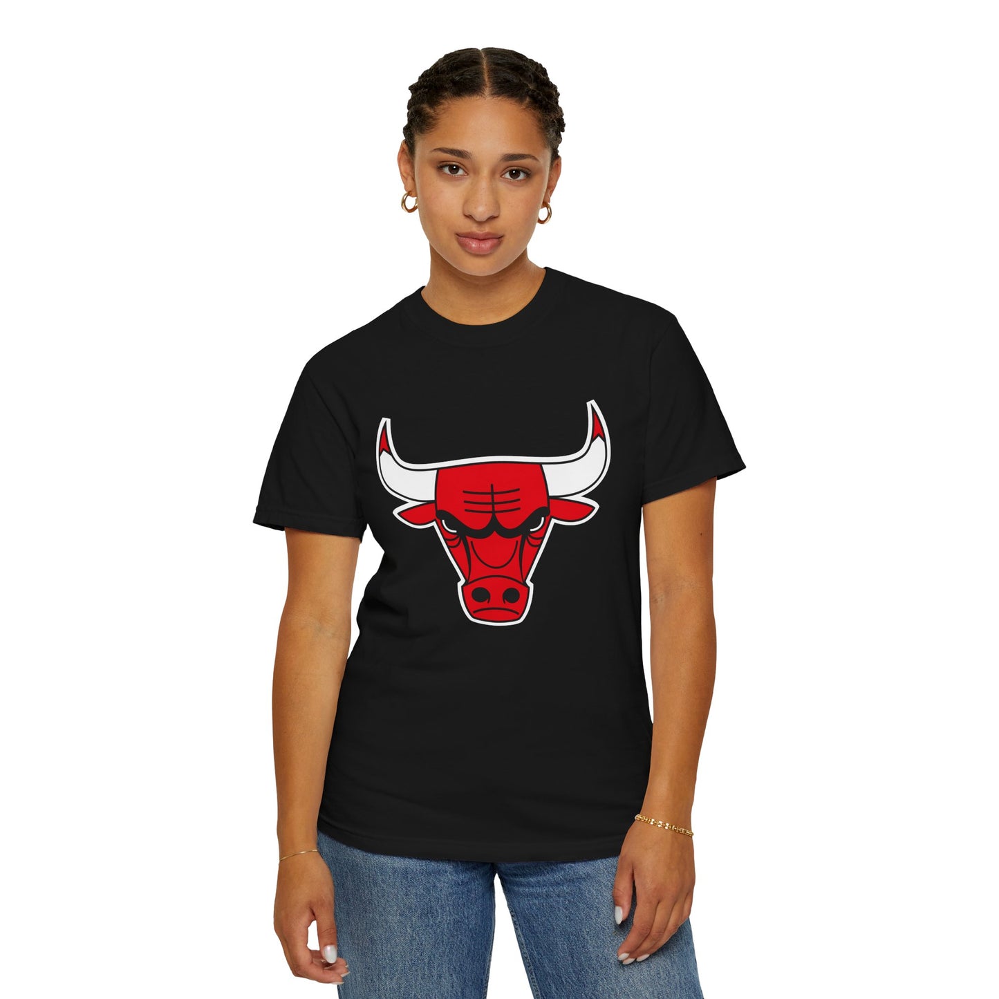 Chicago Bulls Built Different Garment-Dyed T-Shirt – Premium Cotton Tee for Customization