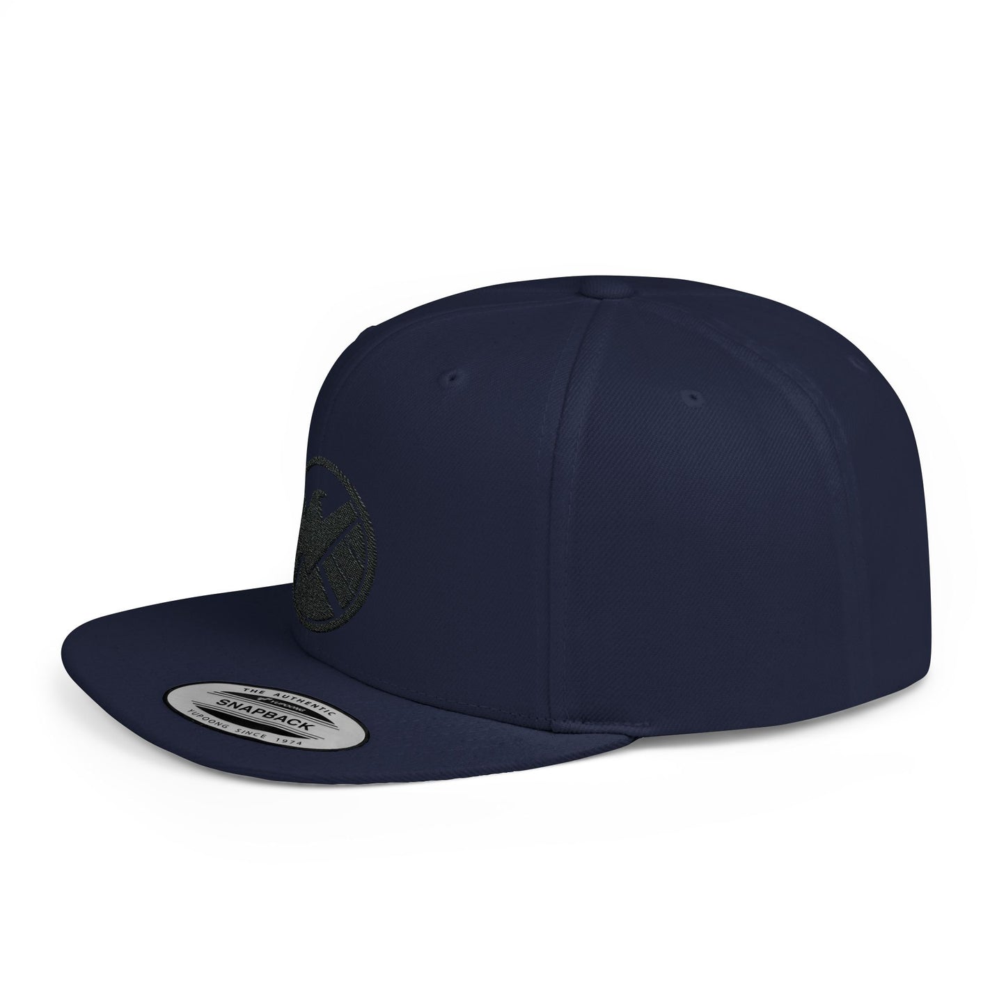 Shield Flat Bill Snapback – Lightweight, Custom Fit, Premium Quality