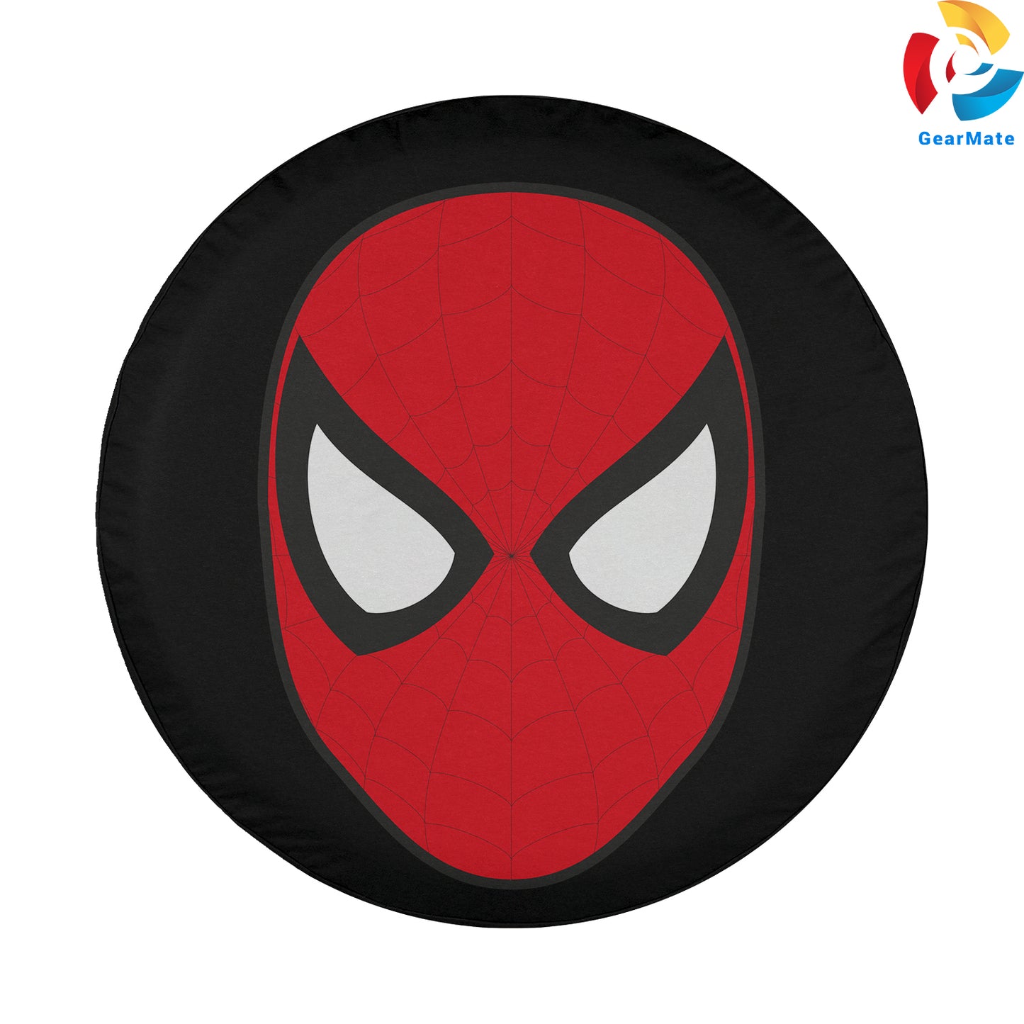 Spiderman Face Spare Tire Cover – Premium Waterproof UV Resistant Protector