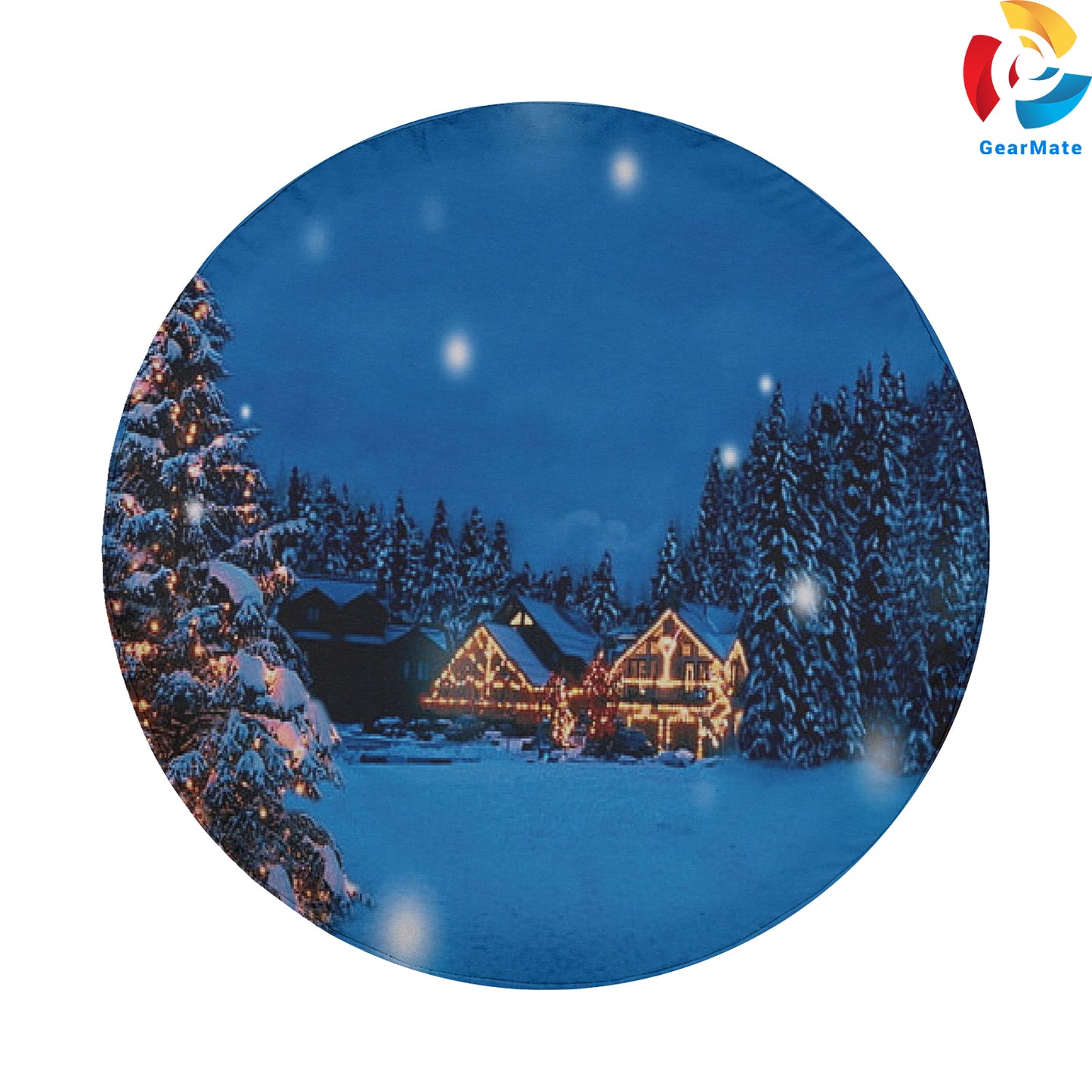 Merry Christmas 2024 Holiday Season Spare Tire Cover – Premium Waterproof UV Resistant Protector