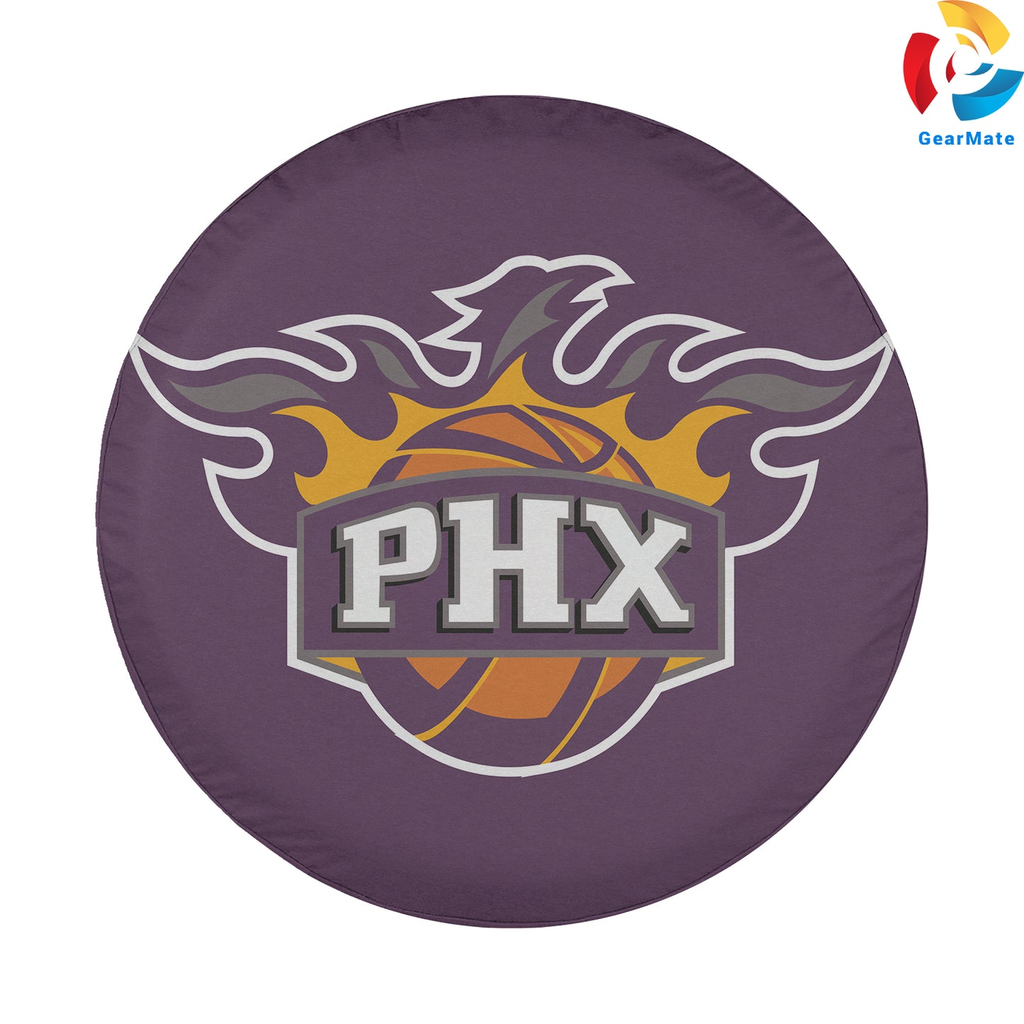 Phoenix Suns Nation Spare Tire Cover – Premium Waterproof UV-Resistant Protector