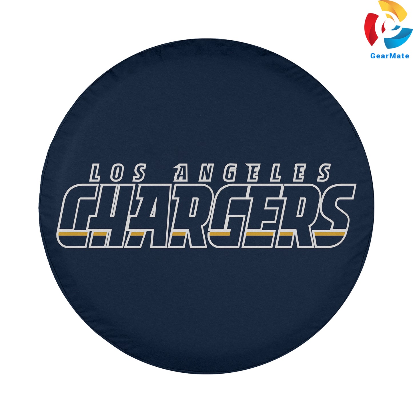 Los Angeles Chargers NFL Gear Spare Tire Cover – Premium Waterproof UV-Resistant Protector