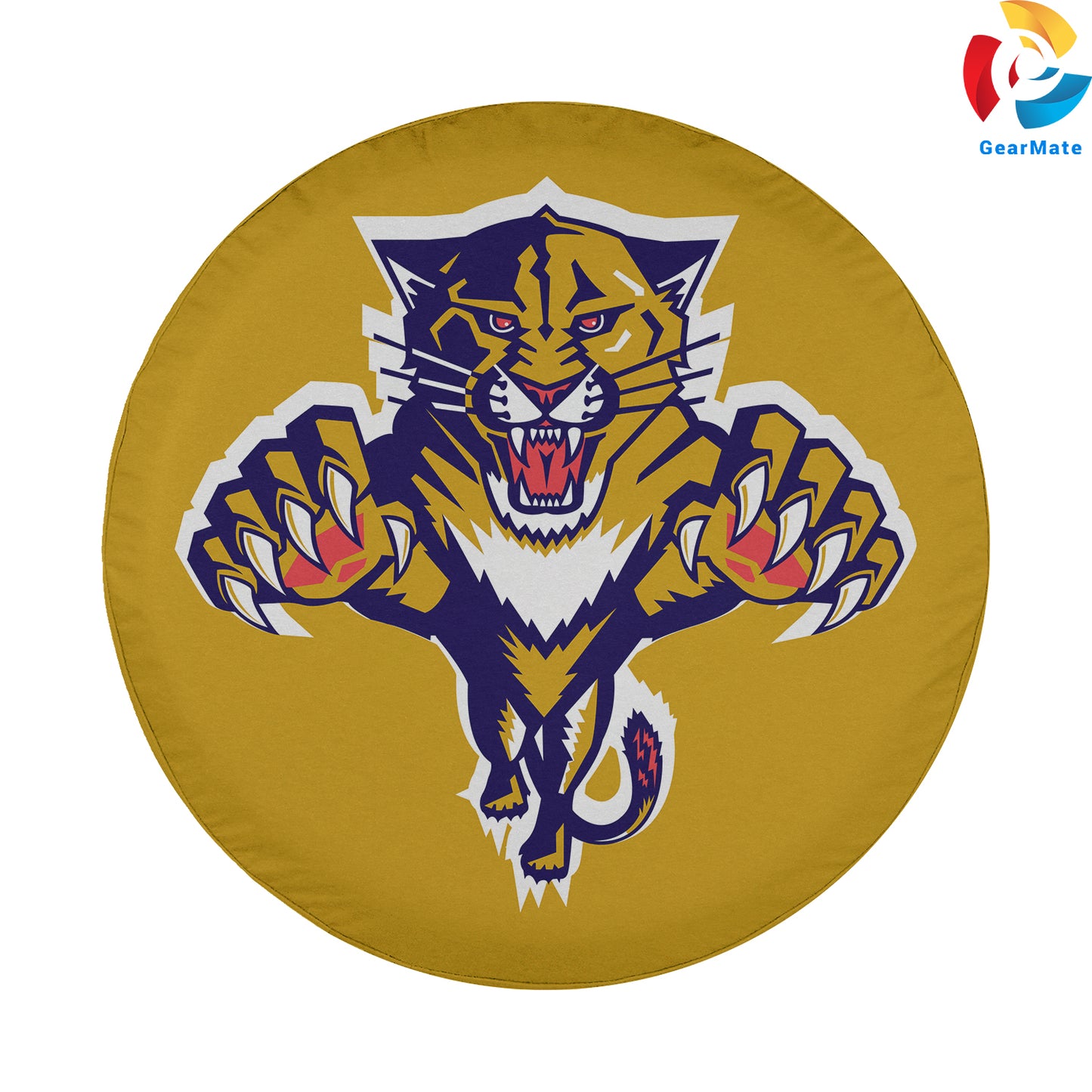 Florida Panthers Hookey Season Spare Tire Cover – Premium Waterproof UV-Resistant Protector