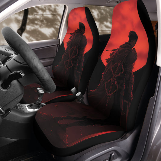 Berserk Guts Car Seat Covers – High Quality Graphic and Polar Fleece Protector Set