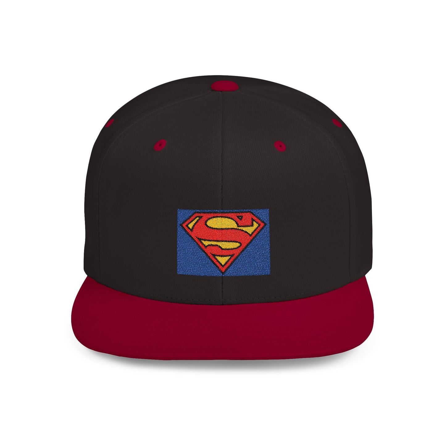 Superman Blue Flat Bill Snapback – Lightweight, Custom Fit, Premium Quality