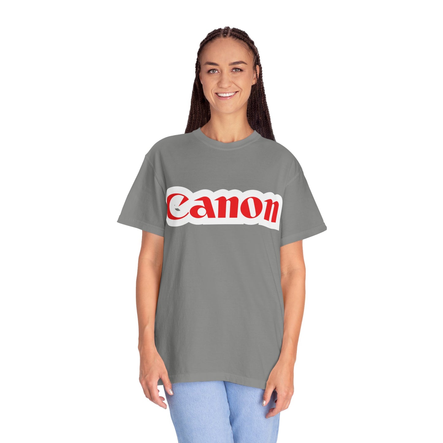 Canon Garment-Dyed T-Shirt – Premium Cotton Tee for Customization