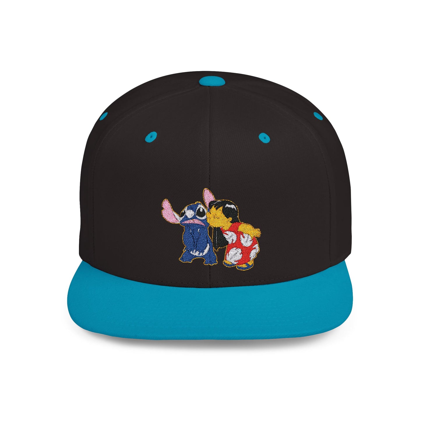 Lilo & Stitch Flat Bill Snapback – Lightweight, Custom Fit, Premium Quality