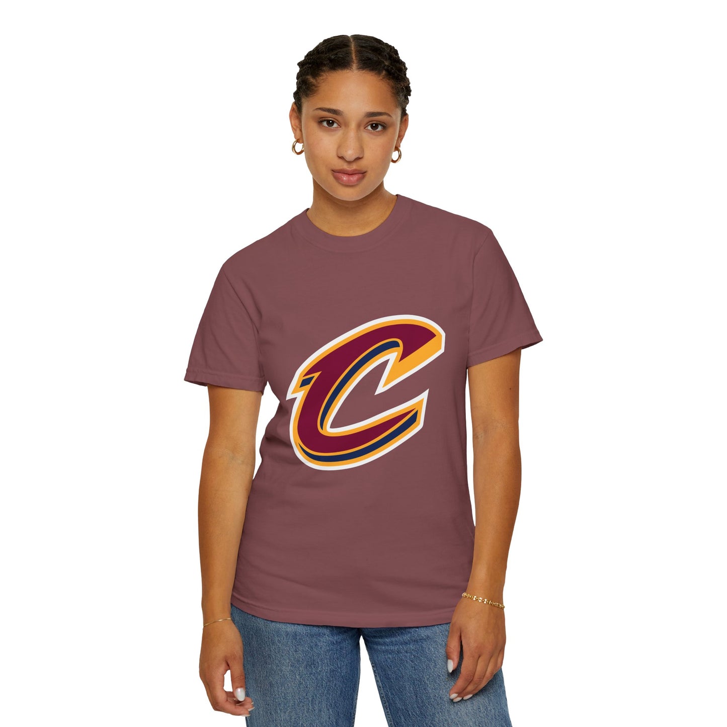 Cleveland Cavaliers NBA Game Time Garment-Dyed T-Shirt – Premium Cotton Tee for Customization