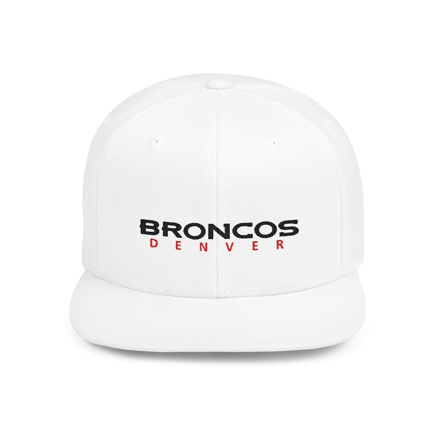 Denver Broncos Flat Bill Snapback – Lightweight, Custom Fit, Premium Quality