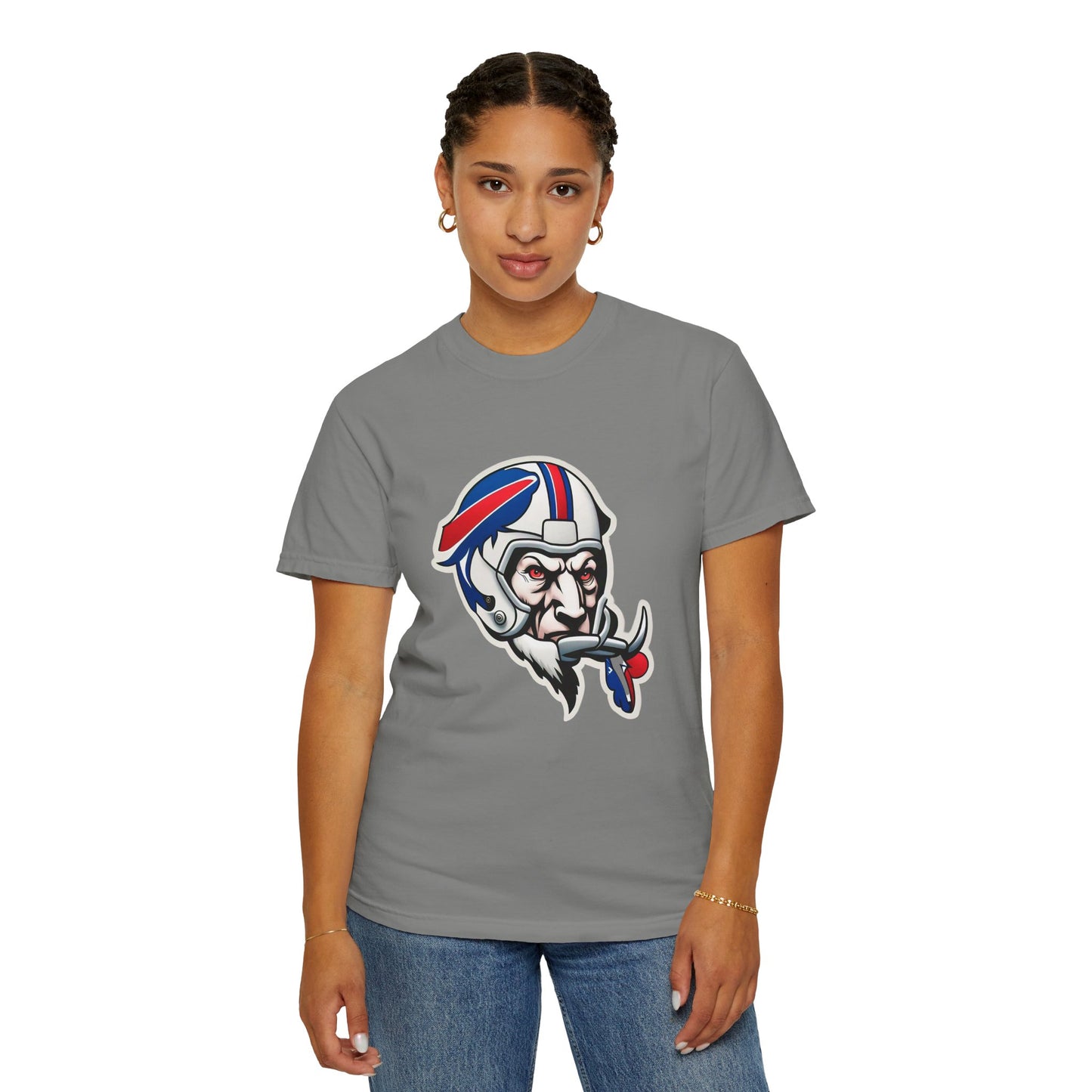 Buffalo Bills Football Season Garment-Dyed T-Shirt – Premium Cotton Tee for Customization