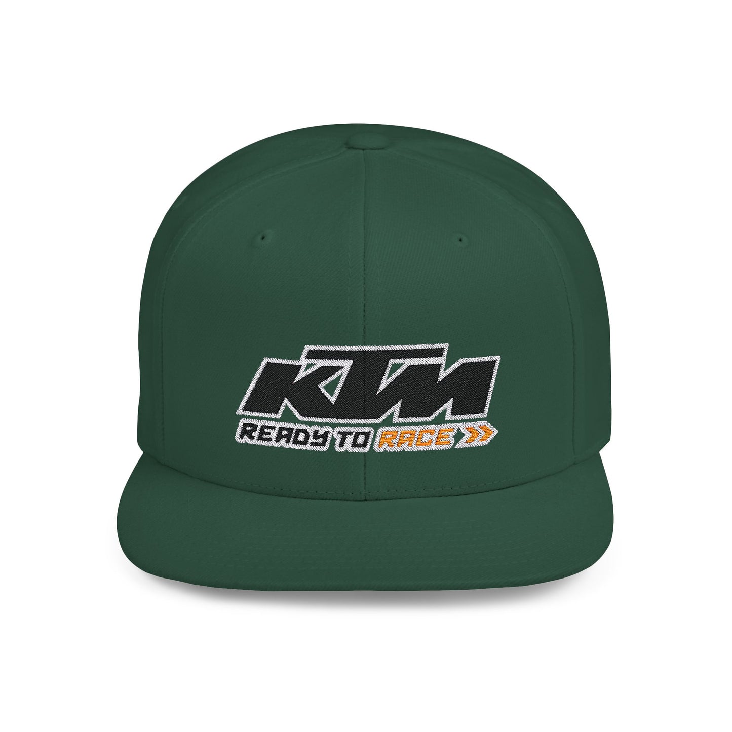 KTM Ready to Race Flat Bill Snapback – Lightweight, Custom Fit, Premium Quality