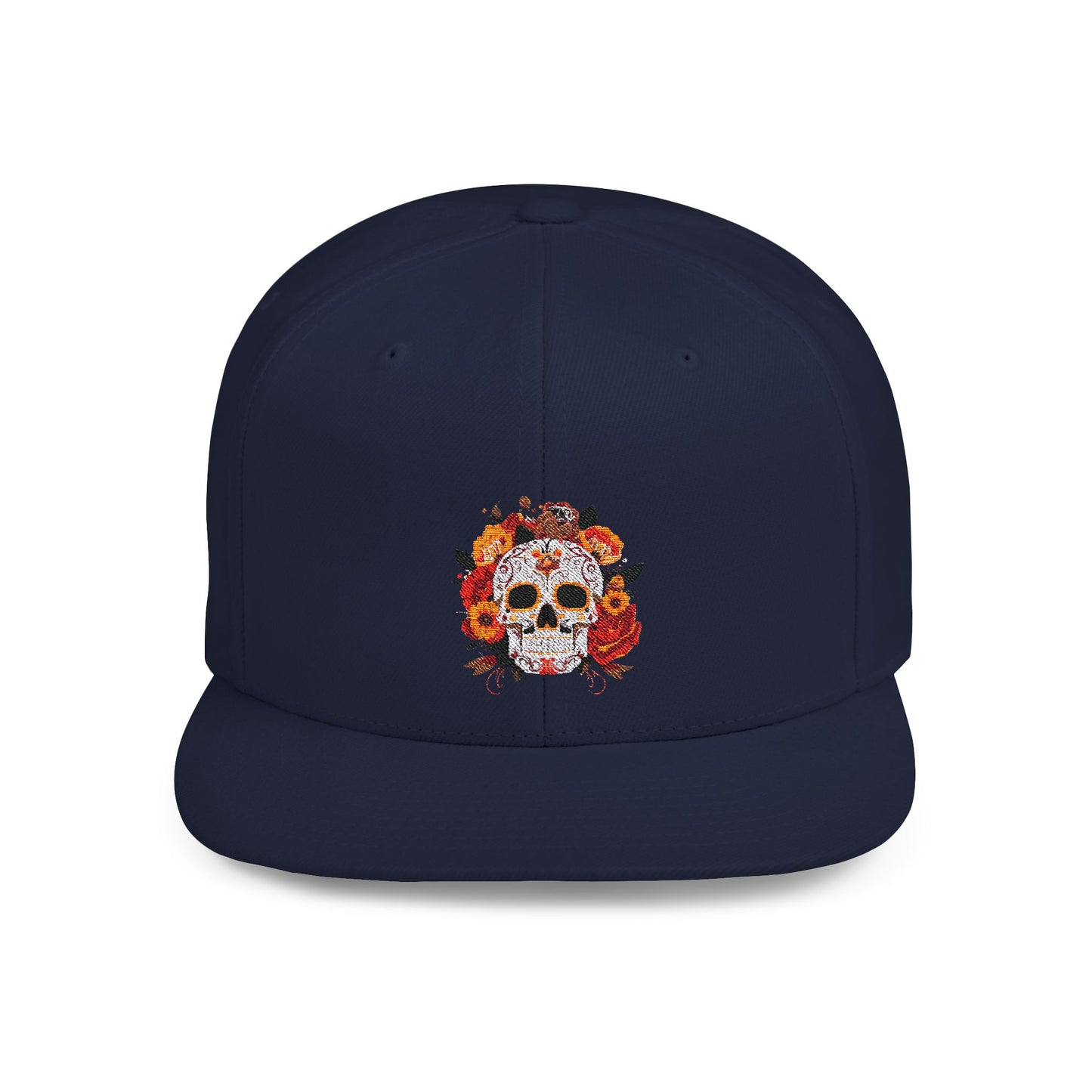 Calaveras Flat Bill Snapback – Lightweight, Custom Fit, Premium Quality