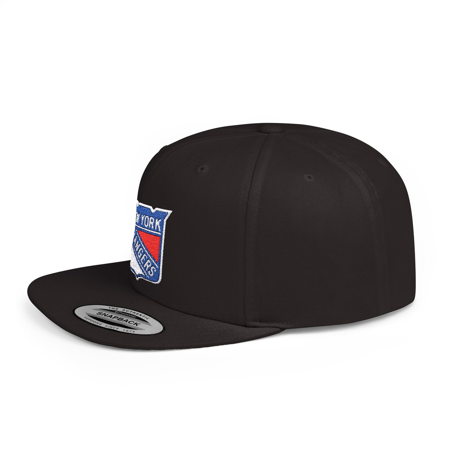 New York Rangers Flat Bill Snapback – Lightweight, Custom Fit, Premium Quality