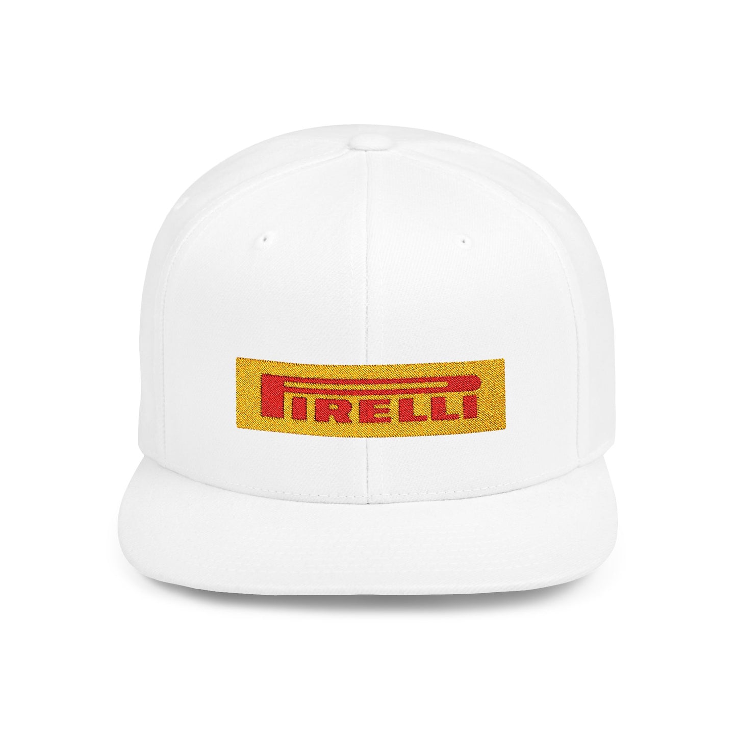 Pirelli Tyres Flat Bill Snapback – Lightweight, Custom Fit, Premium Quality