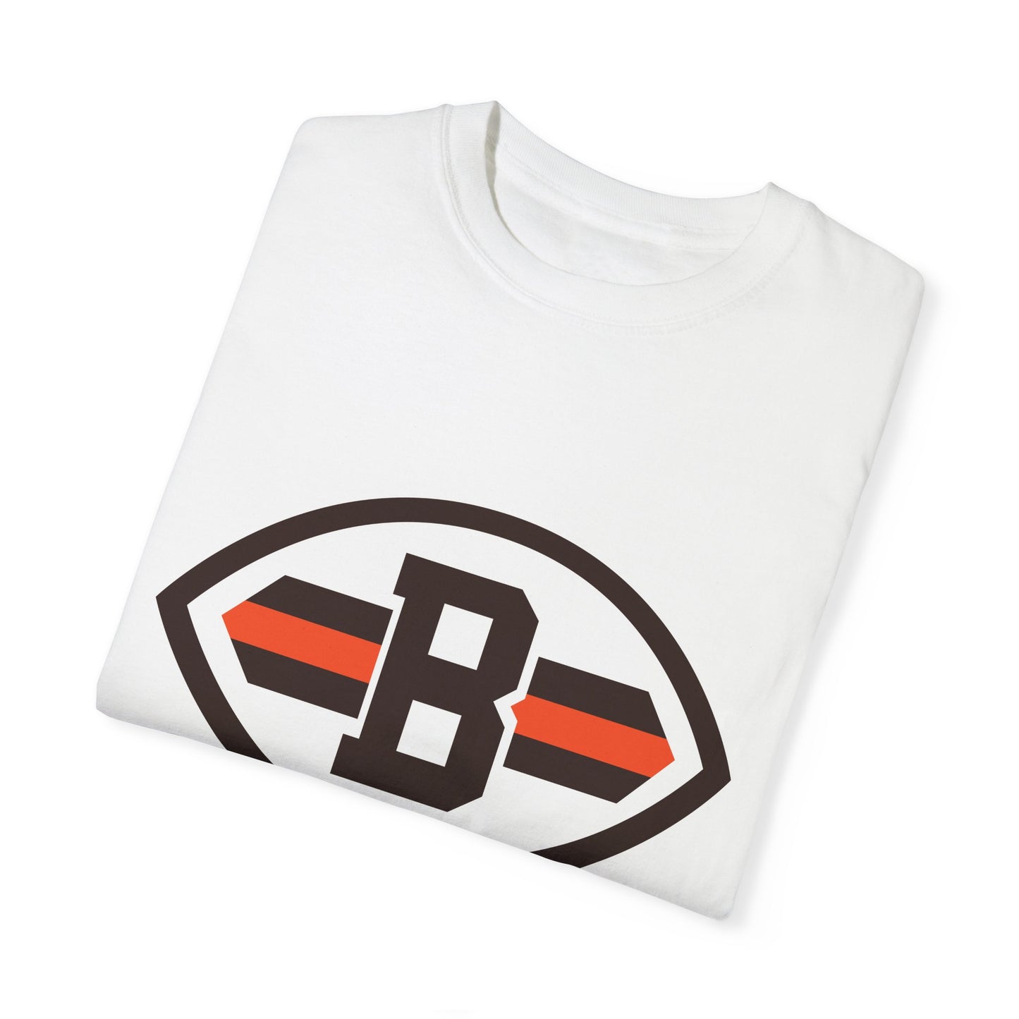 Cleveland Browns Game Day Gear Garment-Dyed T-Shirt – Premium Cotton Tee for Customization