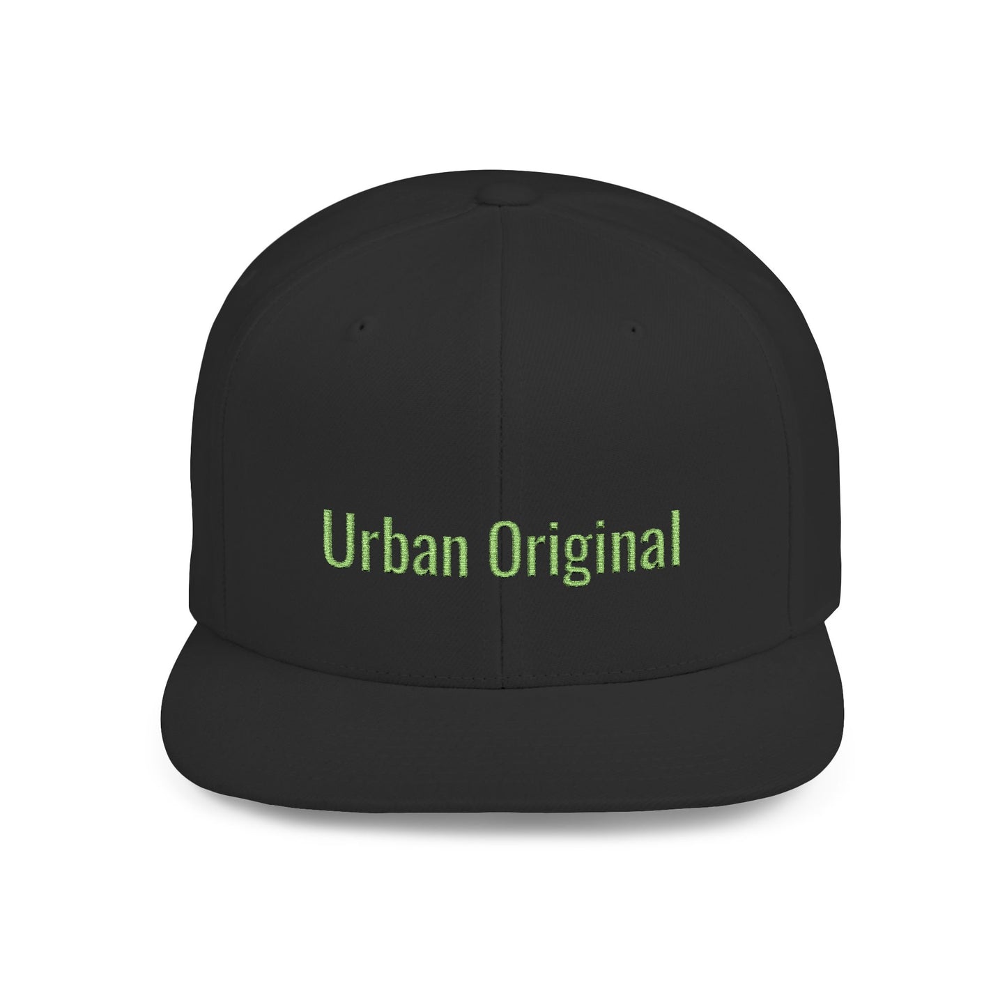 Text Urban Original Flat Bill Snapback – Lightweight, Custom Fit, Premium Quality