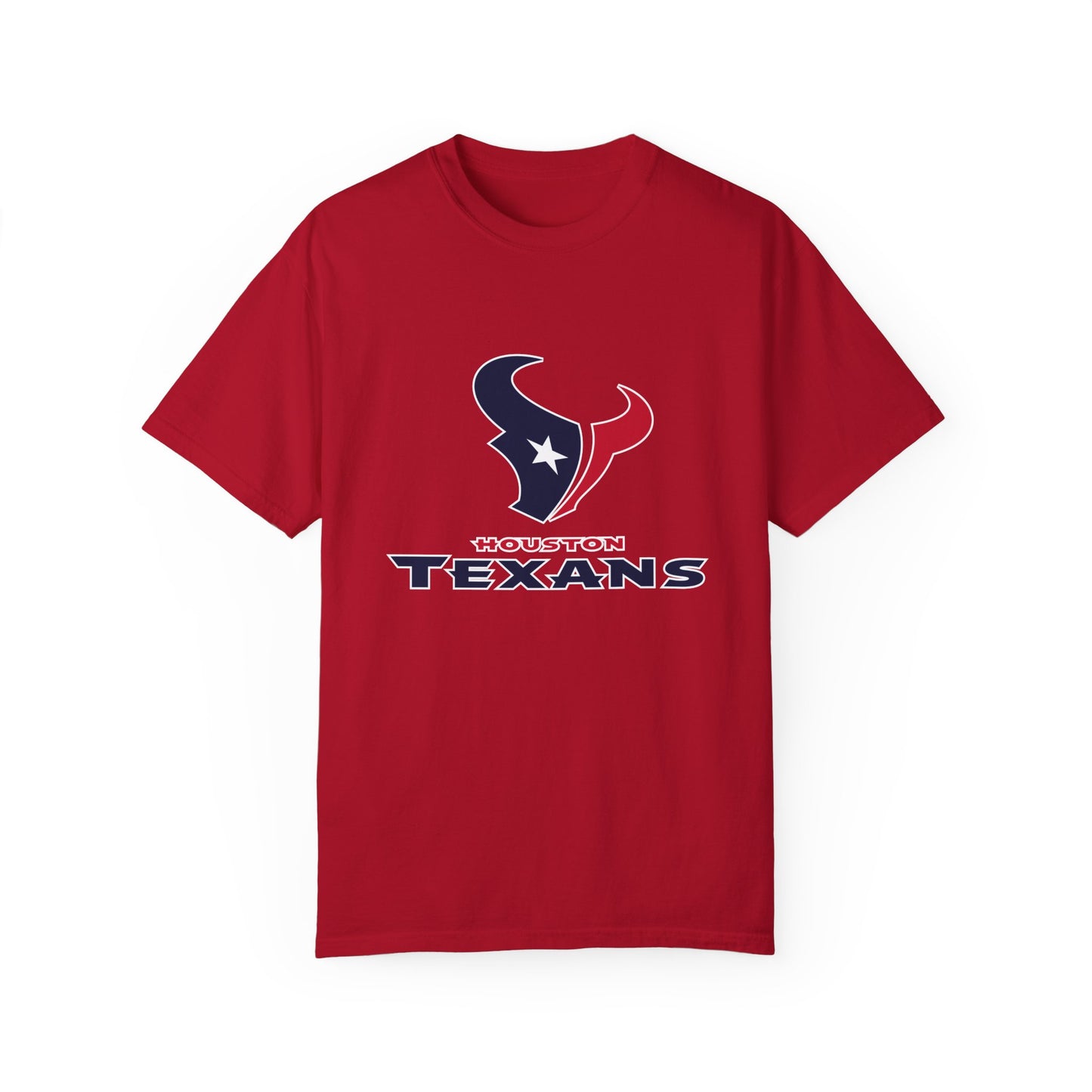 Houston Texans Fan Gifts Garment-Dyed T-Shirt – Premium Cotton Tee for Customization