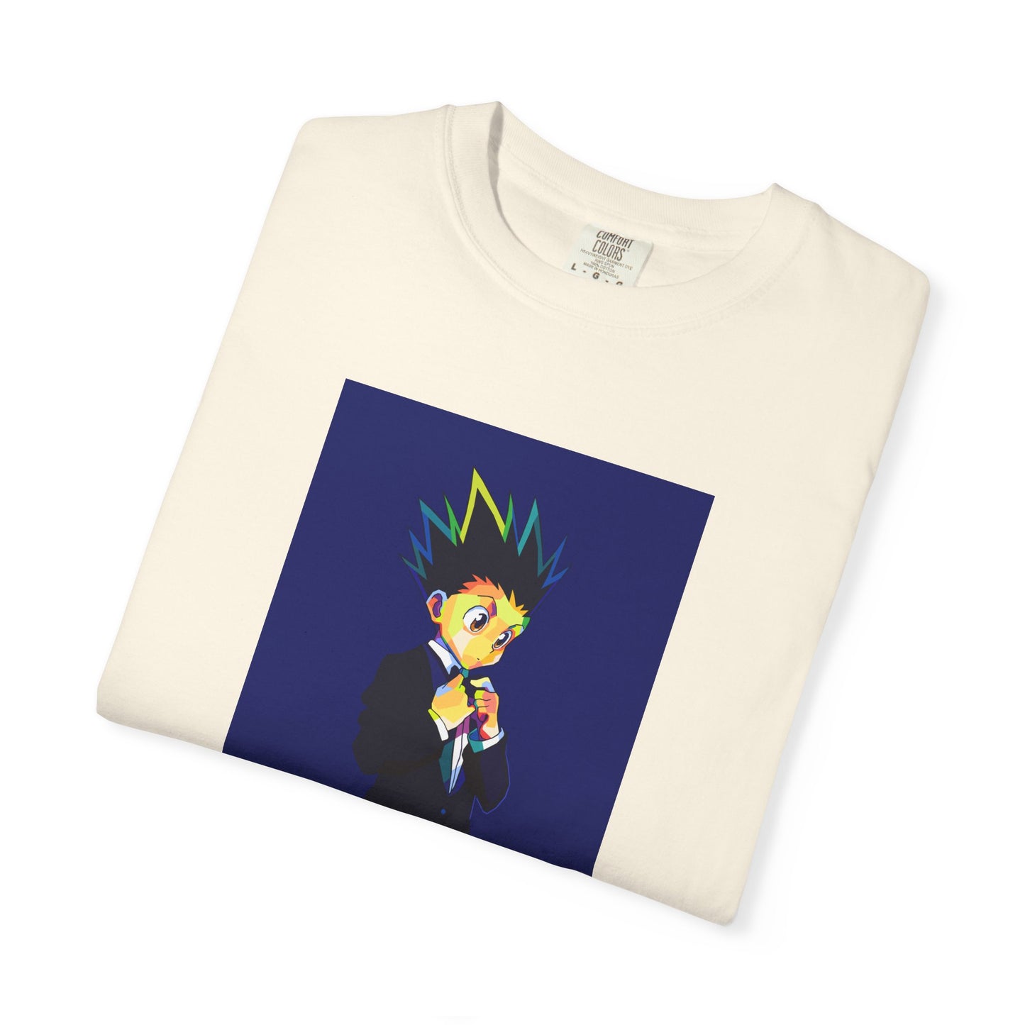 Hunter x Hunter Gon Freecss Cute anime Garment-Dyed T-Shirt – Premium Cotton Tee for Customization