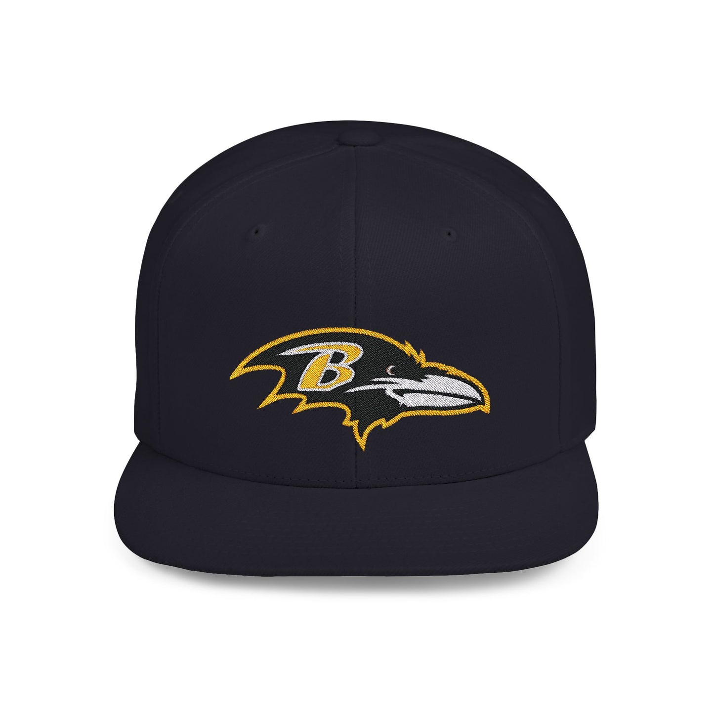 Baltimore Ravens Flat Bill Snapback – Lightweight, Custom Fit, Premium Quality