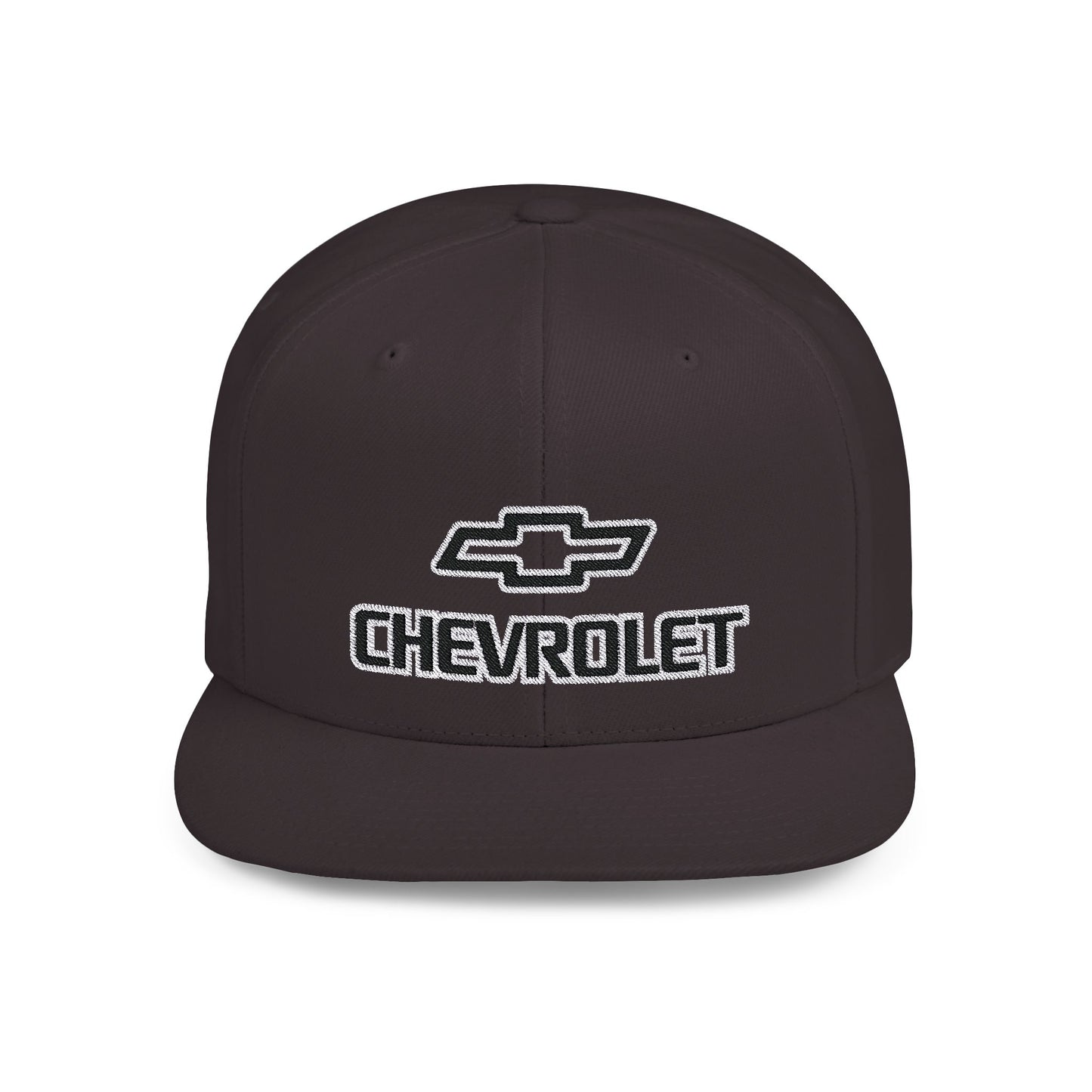 Chevrolet Flat Bill Snapback – Lightweight, Custom Fit, Premium Quality