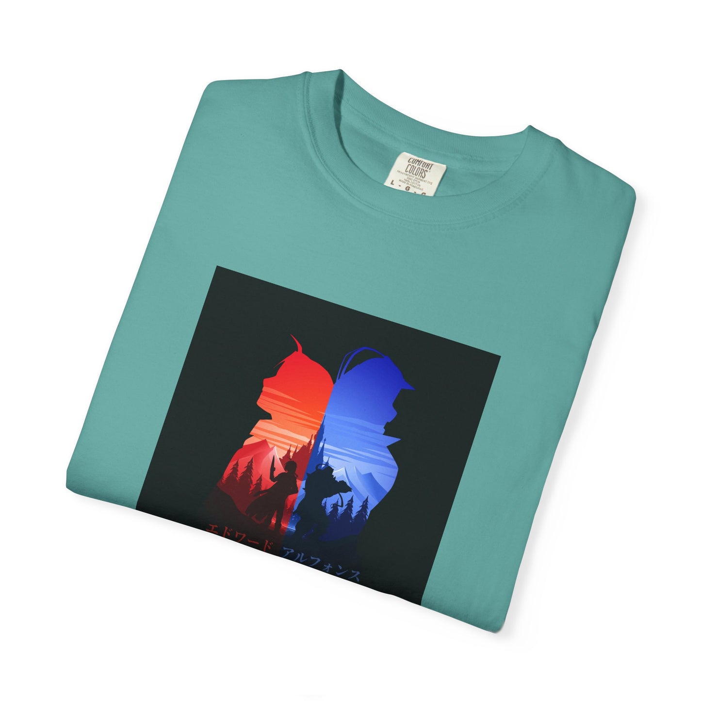 Fullmetal Alchemist Amoled Garment-Dyed T-Shirt – Premium Cotton Tee