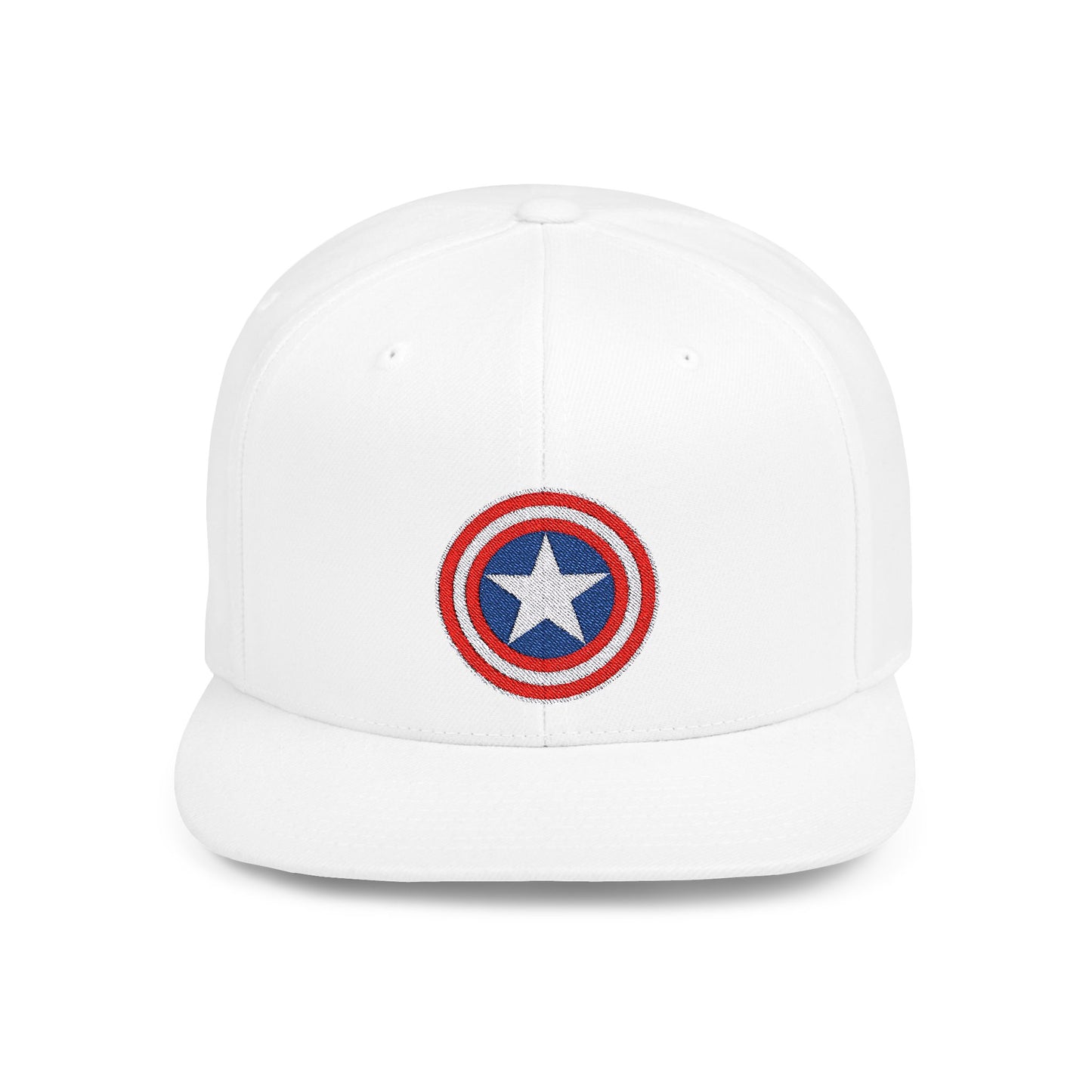 Captain America Shield Marvel Flat Bill Snapback – Lightweight, Custom Fit, Premium Quality