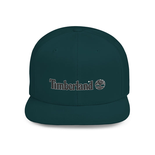 Timberland Flat Bill Snapback – Lightweight, Custom Fit, Premium Quality