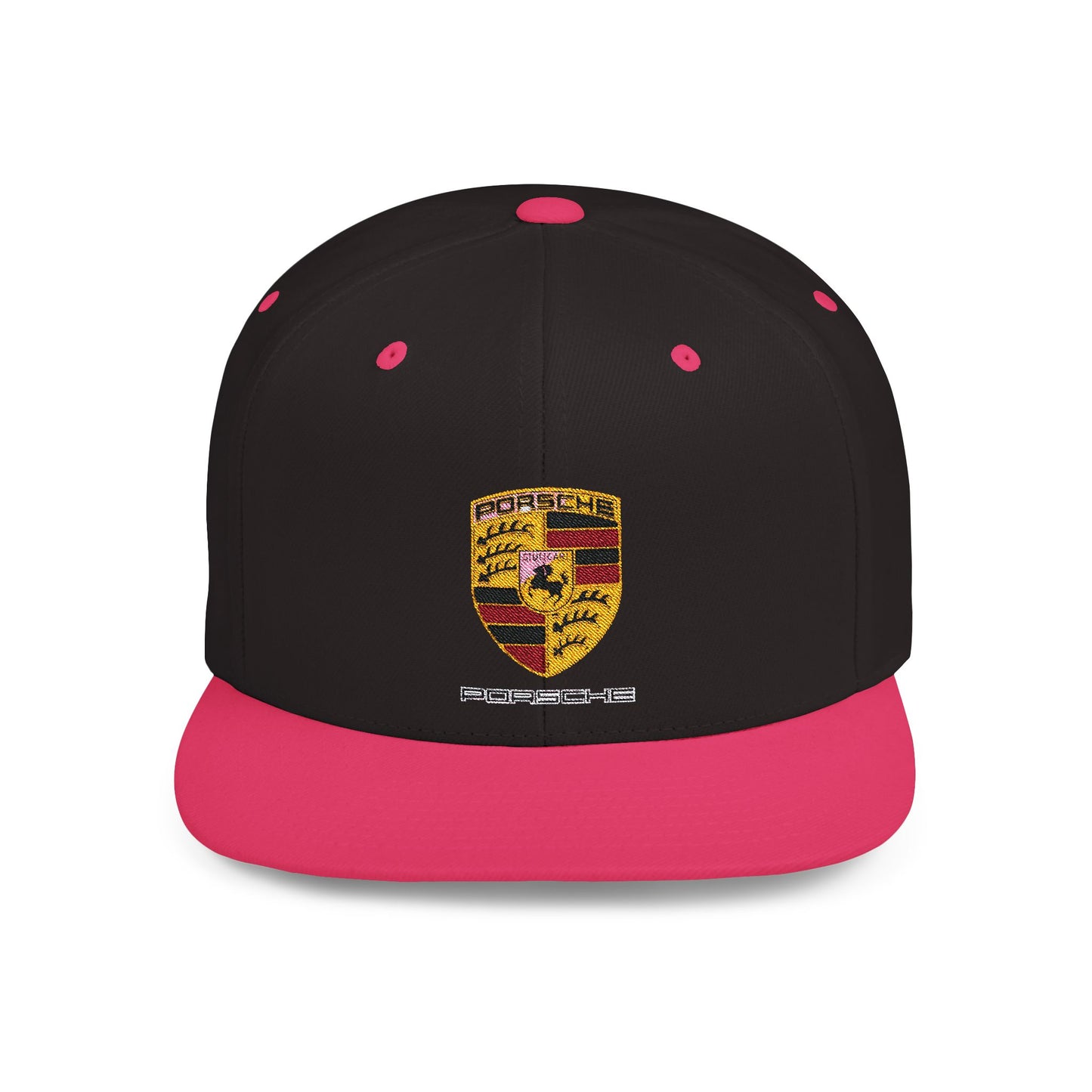 Porsche Flat Bill Snapback – Lightweight, Custom Fit, Premium Quality