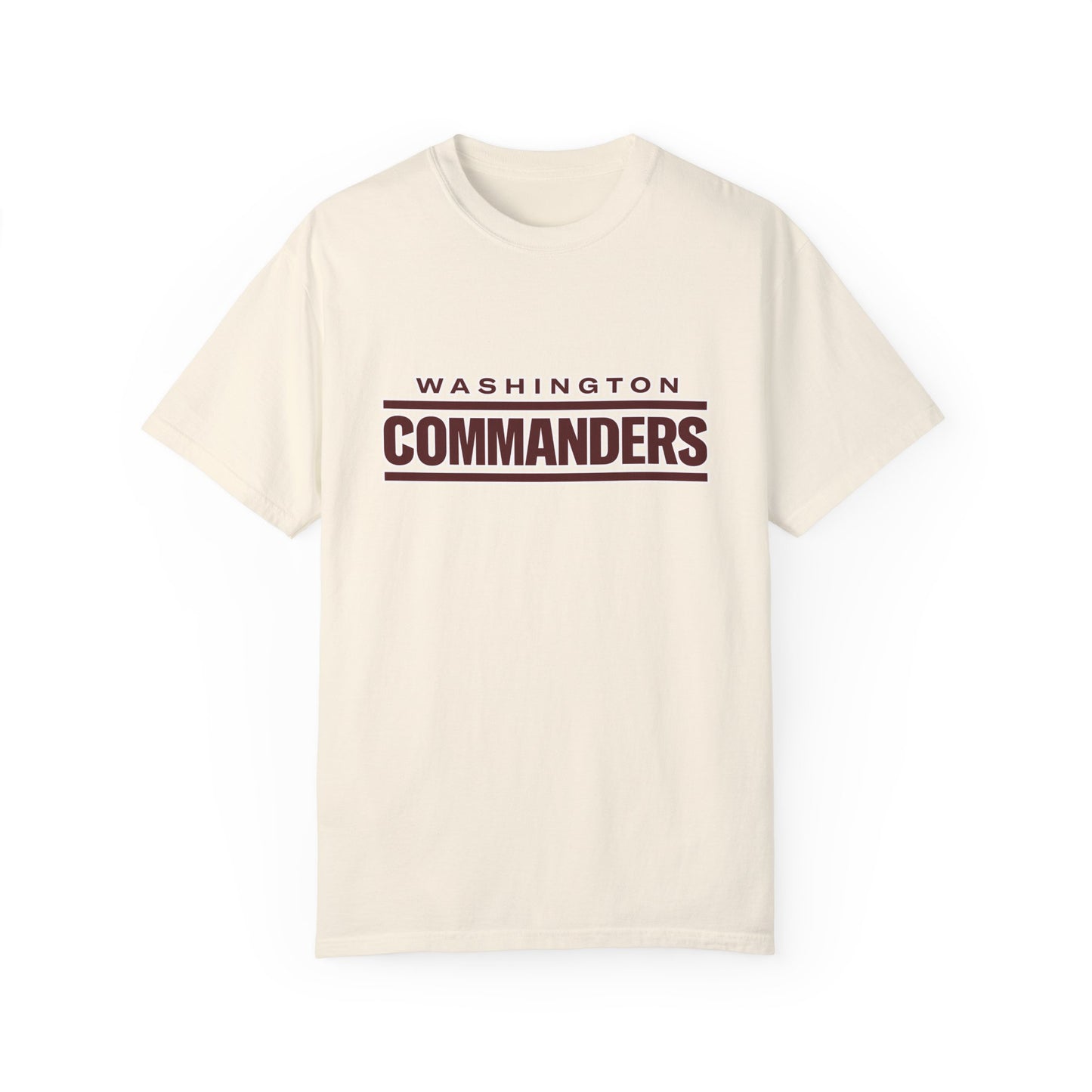 Washington Commanders Gear Garment-Dyed T-Shirt – Premium Cotton Tee for Customization