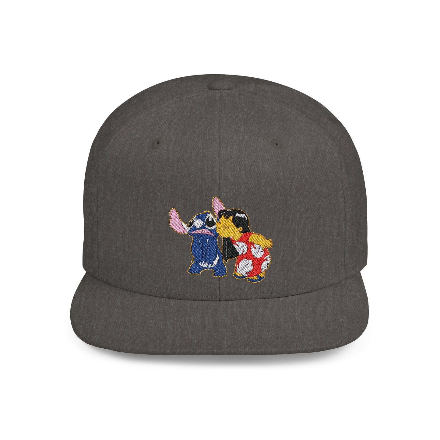 Lilo & Stitch Flat Bill Snapback – Lightweight, Custom Fit, Premium Quality